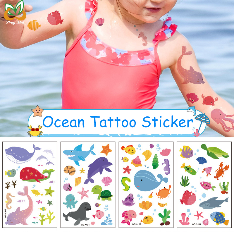 Children Tattoo Stickers Festival Tattoo Sticker Waterproof Temporary Tattoo